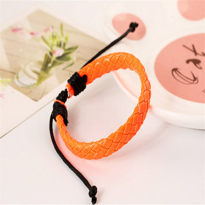 Korean PU Braided Bracelet Jewelry