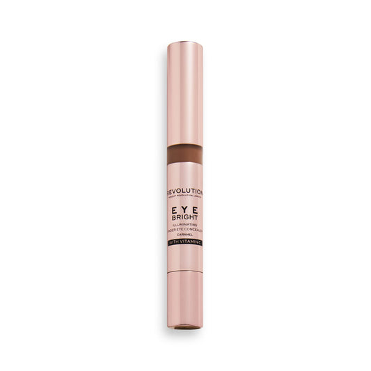 Makeup Revolution Eye Bright Concealer Buildable Coverage Dewy Finish Caramel 3ml