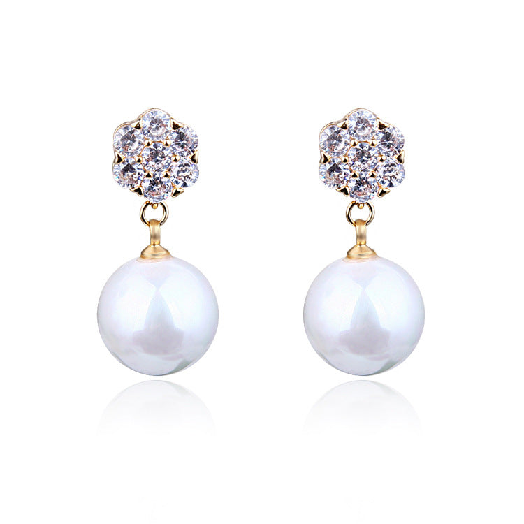 S925 Silver Long Star and Moon Asymmetric Earrings