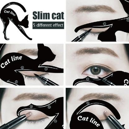 Cat Eye Makeup Tool - Eyeliner and Eyeshadow Stencil