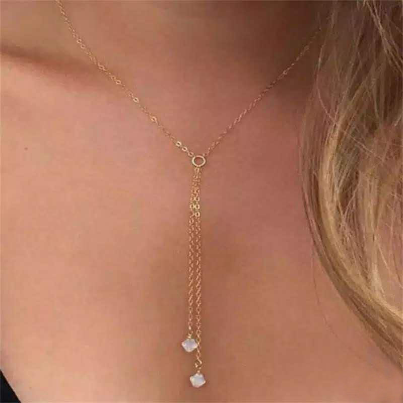 Alloy Multi-Layer Necklace with Star and Moon Pendant