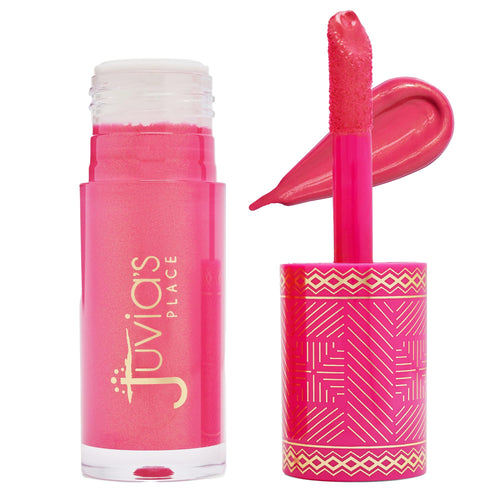 Juvias Place Blushed Liquid BlushLighter Pink Lady Glow - Liquid Blush for Cheeks with Luminous Glow Long-Wearing Buildable & Highly-Pigmented Makeup Blush Easy to Blend Liquid Blush