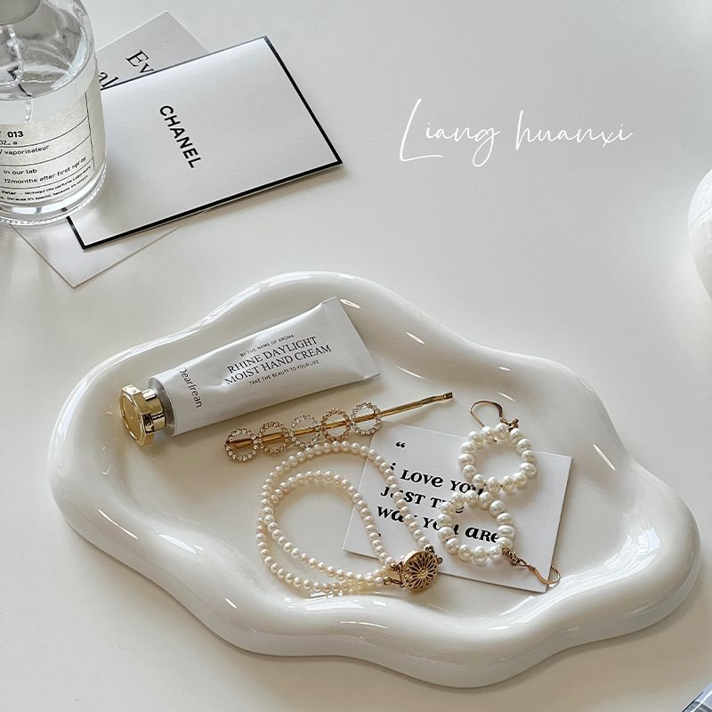 Cloud Ceramic Jewelry Storage Tray