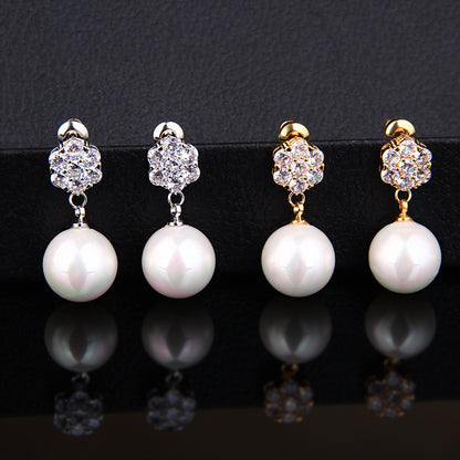 S925 Silver Long Star and Moon Asymmetric Earrings