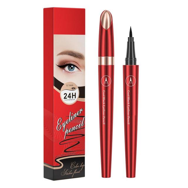 New Waterproof Black Eyeliner Pen for Quick Dry Makeup