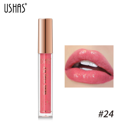 USHAS Cross-Border Hot Selling Shimmer Lip Gloss