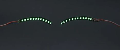 LED Light False Eyelashes