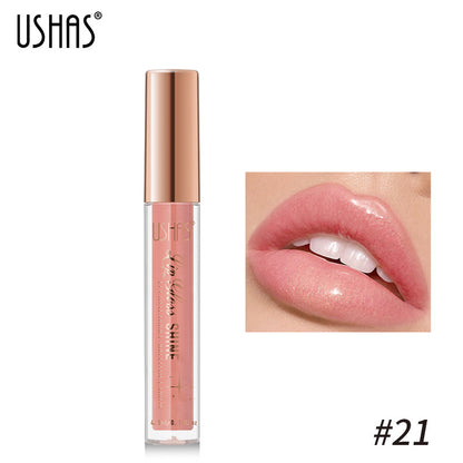 USHAS Cross-Border Hot Selling Shimmer Lip Gloss