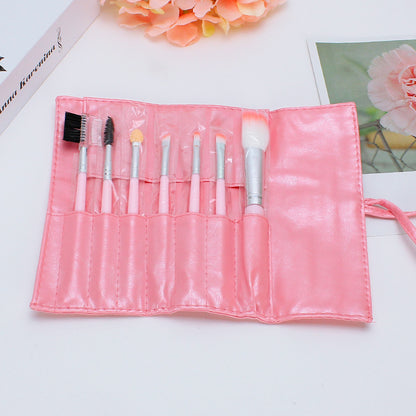Beginner Makeup Brush Set with Eyeshadow and Face Brushes