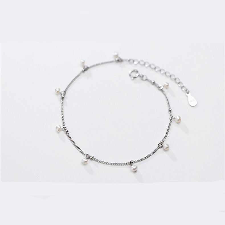 Elegant Pearl Bracelet in S925 Silver for Women