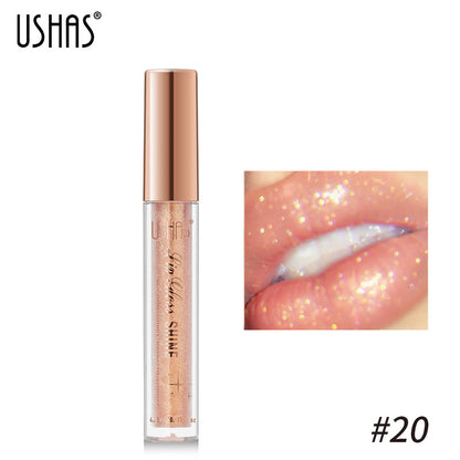 USHAS Cross-Border Hot Selling Shimmer Lip Gloss