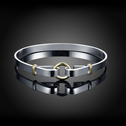 925 Silver Plated Colorful Women's Bracelet Jewelry
