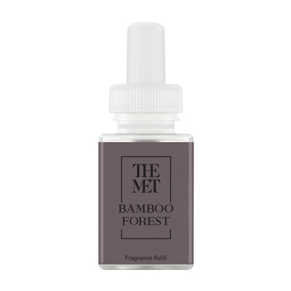 Pura & The Met Home Scent Refill - Smart Home Air Diffuser Fragrance - Up to 120-Hours of Luxury Fragrance - Household Essential - Clean & Safe Diffuser Fragrance - Single Refill Bamboo Forest