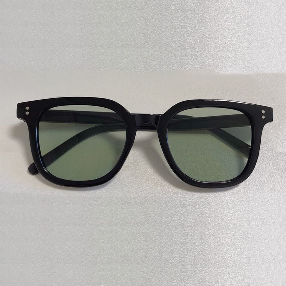 No Makeup Gradient Blush Square UV400 Protective Sunglasses