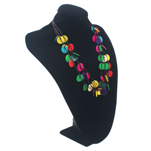 Bohemian Style Multi-Layer Colorful Bead Necklace
