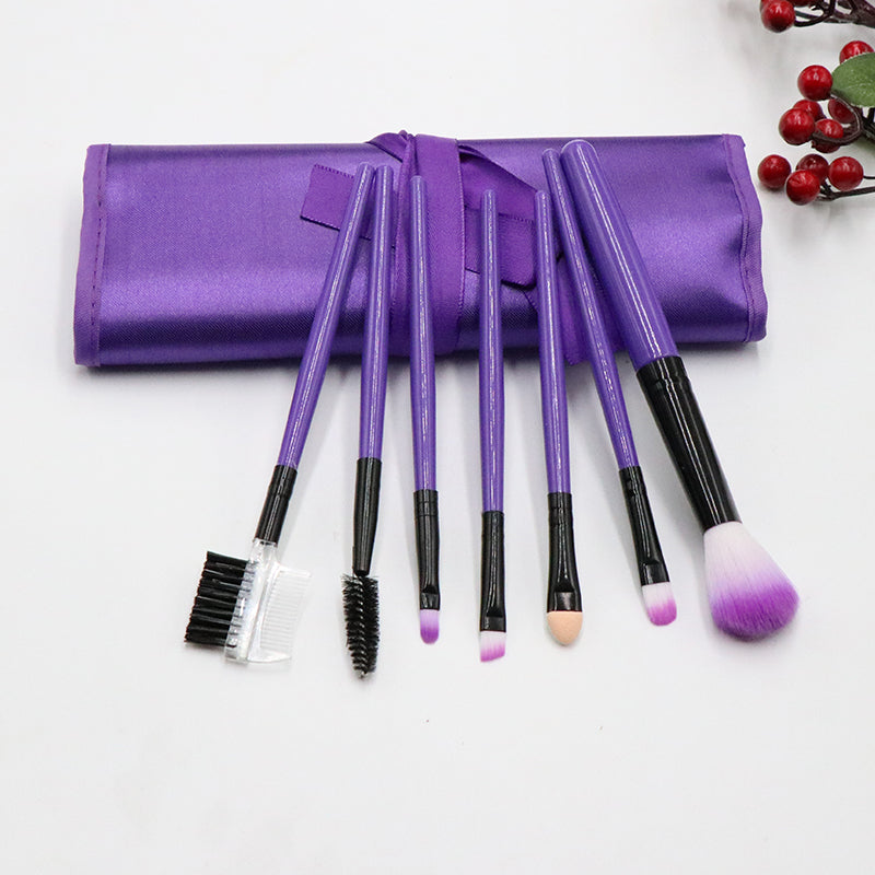Beginner Makeup Brush Set with Eyeshadow and Face Brushes