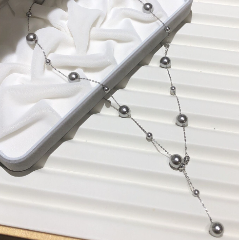 Gypsophila Flower Pendant Necklace