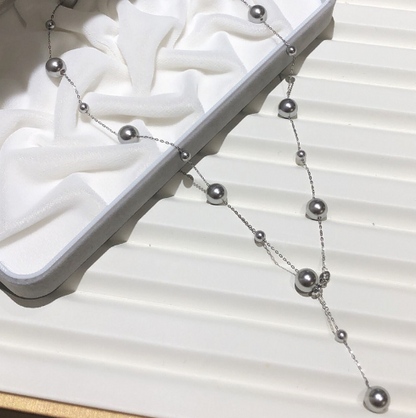 Gypsophila Flower Pendant Necklace