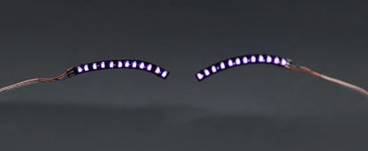 LED Light False Eyelashes