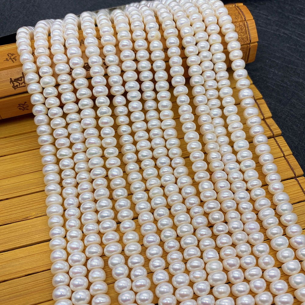 Natural Freshwater Pearl Loose Bead Necklace Accessories