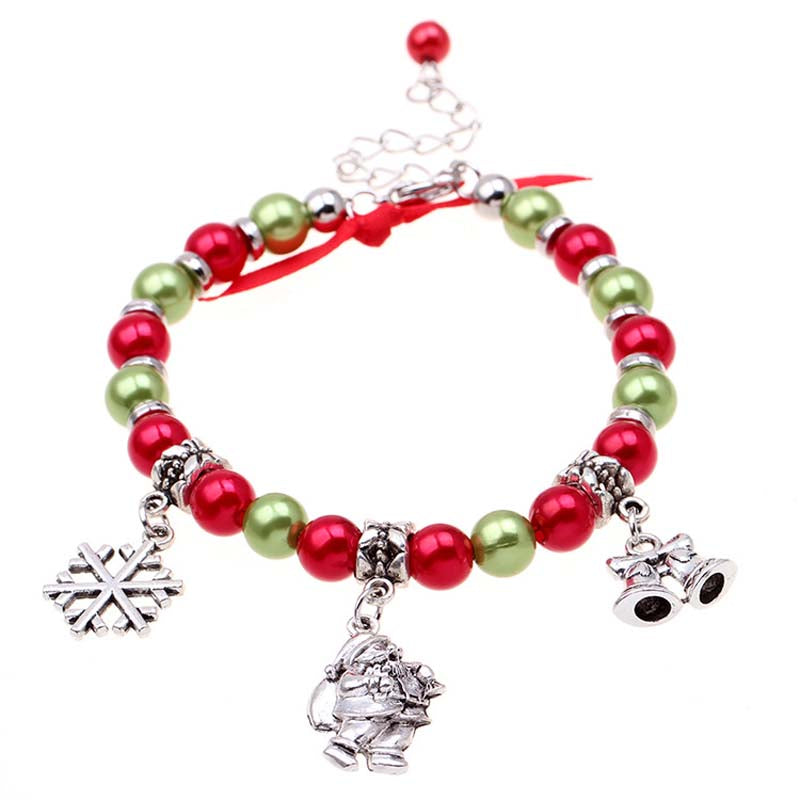 Christmas Jewelry Set: Earrings and Necklace