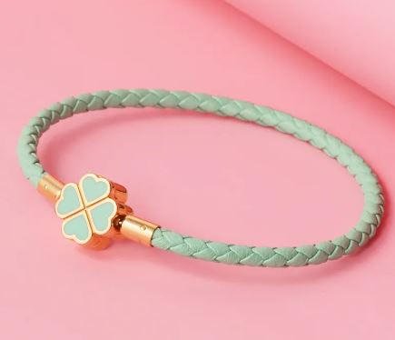 Four-Leaf Clover Lucky Bracelet