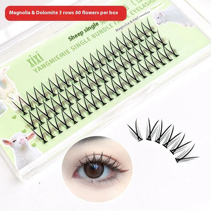 False Cluster Eyelashes