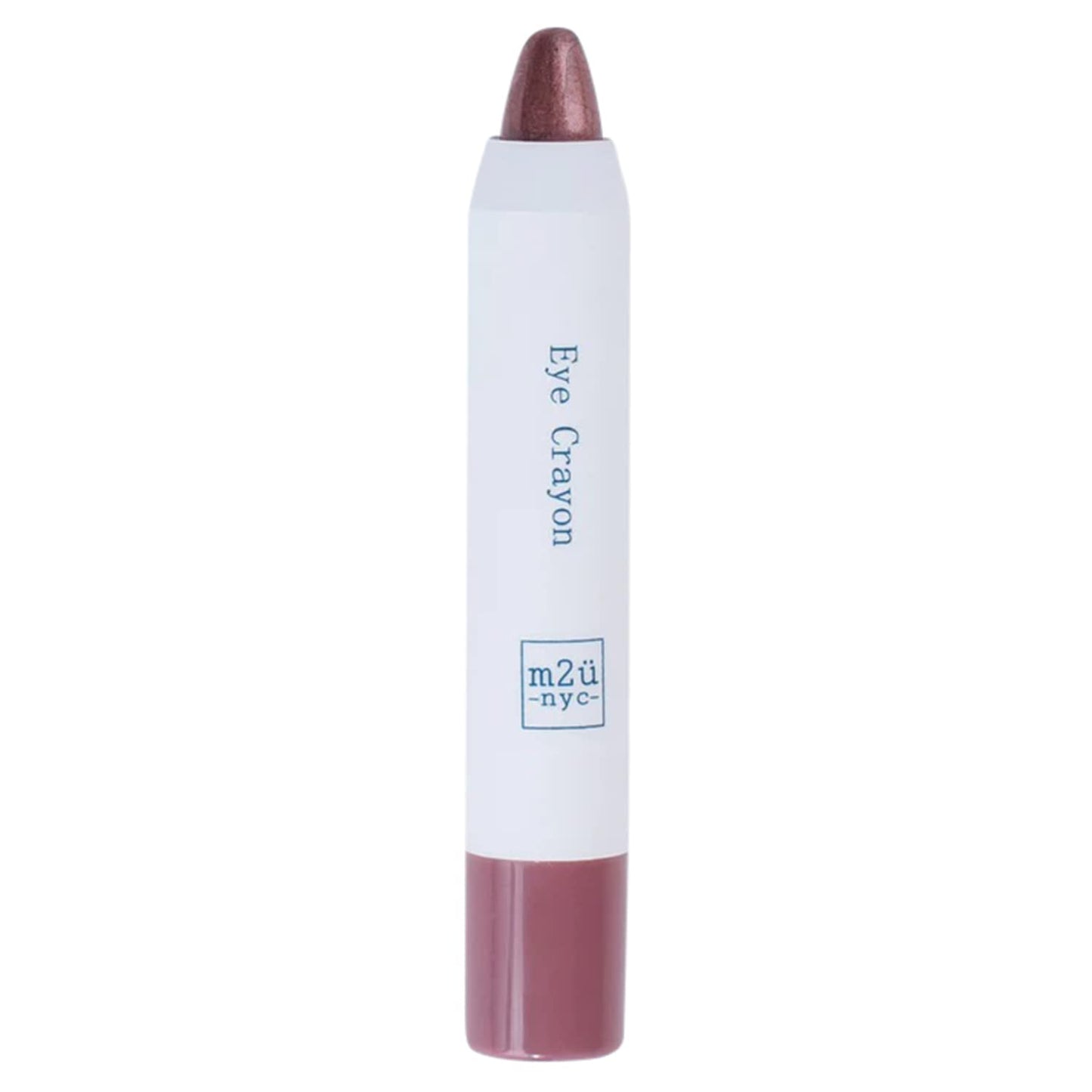 M2U NYC Eye Crayon Eyeshadow Stick Shimmer Cream Eyeshadow Pencil Crayon Eye Brightener Stick Highlighter Makeup Pro & Long Lasting Eyeshadow Stick (Burgundy)