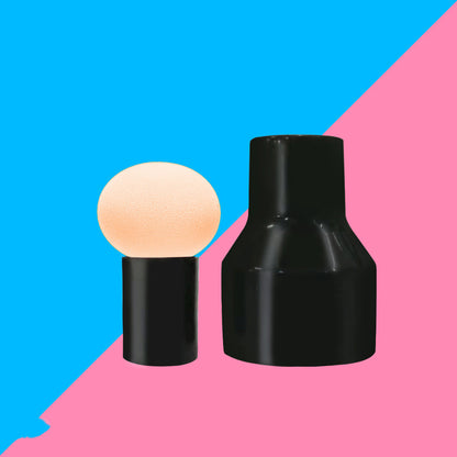Mushroom Head Makeup Sponge Set for BB Cream & Blush