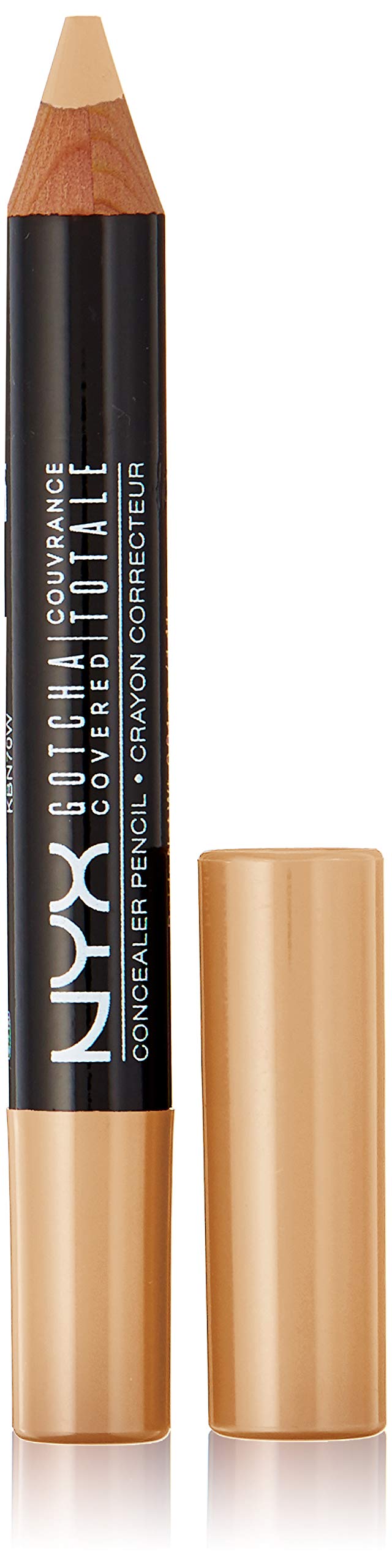 NYX Professional Makeup Gotcha Covered Concealer Pen Beige 0.04 Ounce