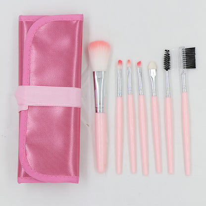 Beginner Makeup Brush Set with Eyeshadow and Face Brushes