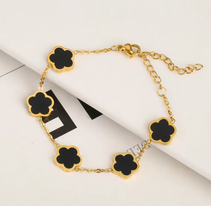Flora Petal Stainless Jewelry Set