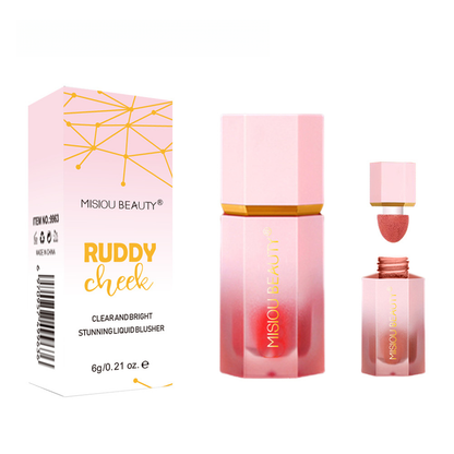 Long-Lasting Waterproof Liquid Blush Stick for Makeup