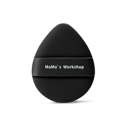 Momos Workshop Tatami Makeup Sponge Dual-Sided Large Powder Puff for Quick Flawless Makeup Concealer Puff for Liquid & Cream Foundation 1P