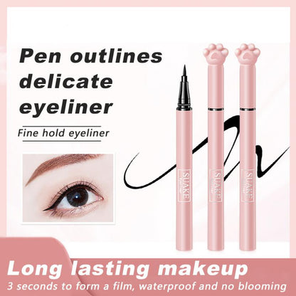 Waterproof Black Brown Liquid Eyeliner Pen for Makeup