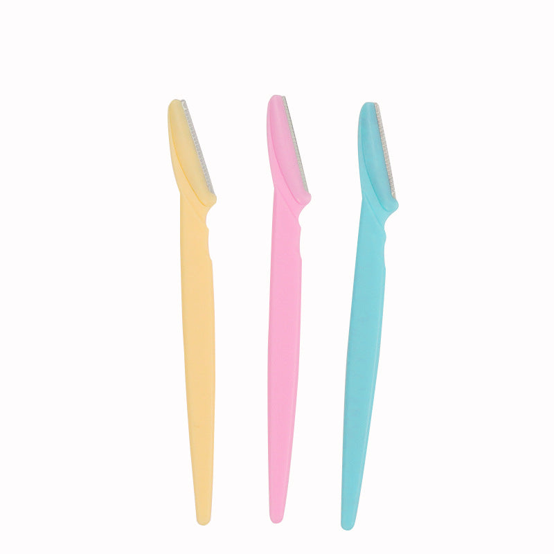 6-Piece Eyebrow Razor Set for Precision Trimming