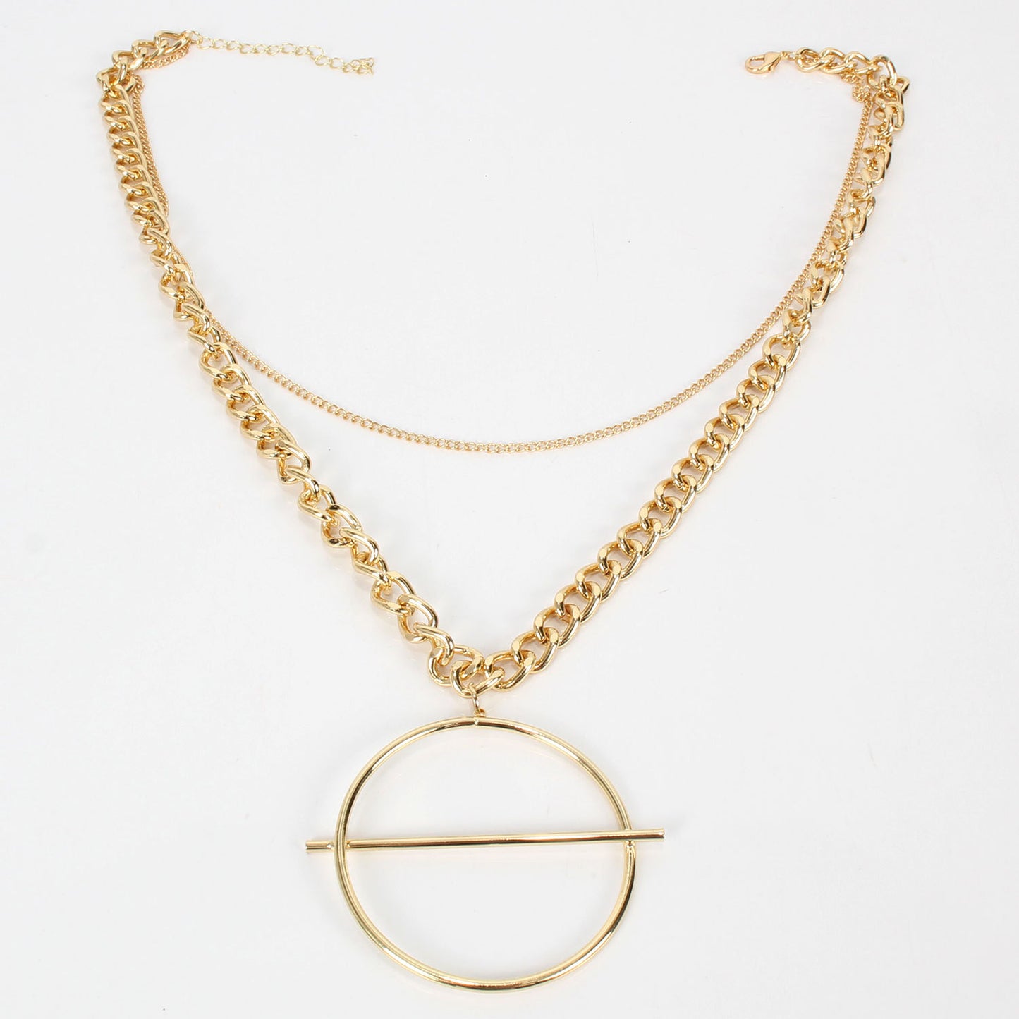 Fashionable Retro Ethnic Style Layered Necklace