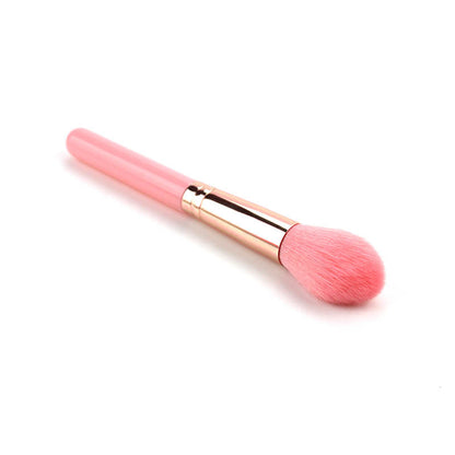 High-Quality Pink Flame Blush Makeup Brush Gift