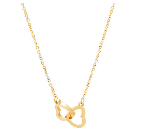 S925 Sterling Silver Heart Pendant Necklace with Zirconia
