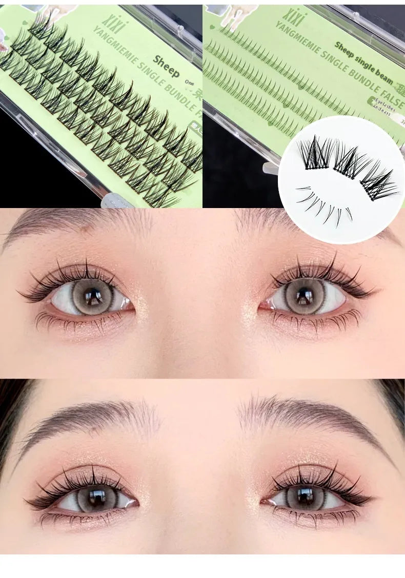 False Cluster Eyelashes