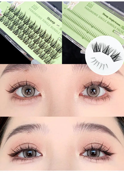 False Cluster Eyelashes