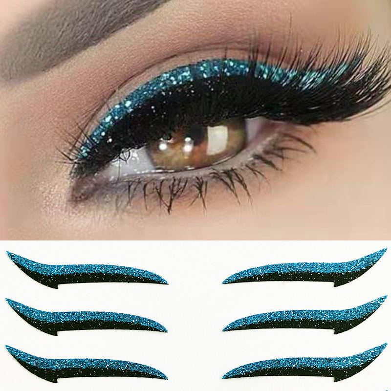 Self-Adhesive Eyeshadow Stickers for Party Makeup