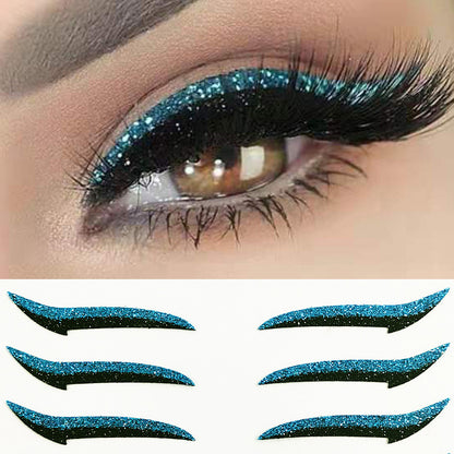 Self-Adhesive Eyeshadow Stickers for Party Makeup