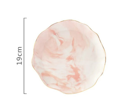 Marble Stand Jewelry Tray