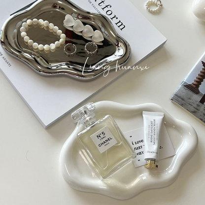 Cloud Ceramic Jewelry Storage Tray
