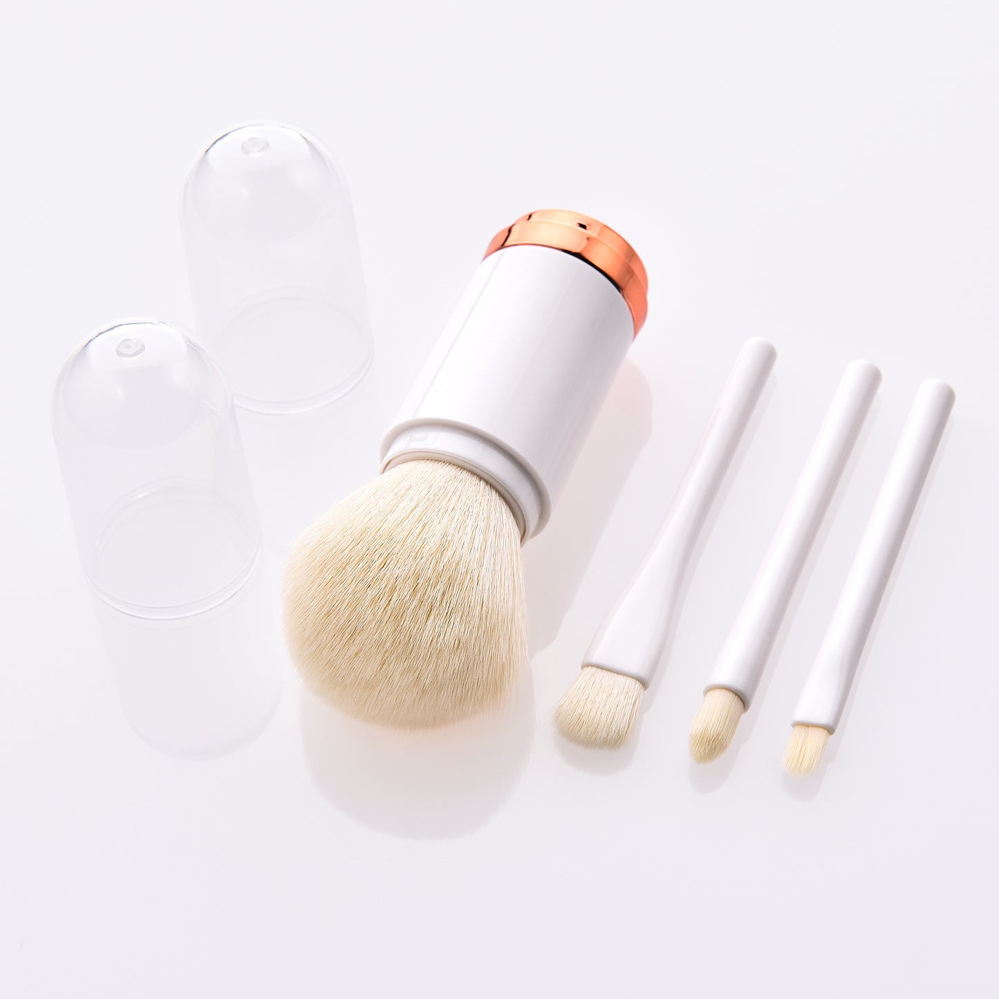Ronshadow Dual-Head Makeup Brush for Powder & Eyeshadow
