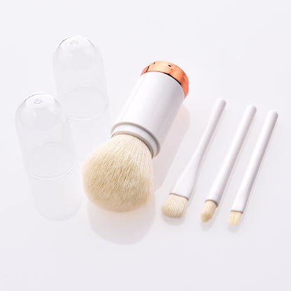 Ronshadow Dual-Head Makeup Brush for Powder & Eyeshadow