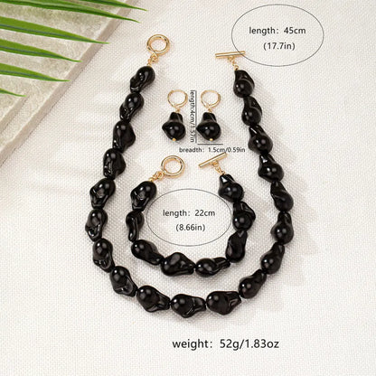 Irregular Pearl Jewelry Set