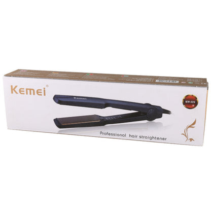 Electric Hair Straightener with Curling Feature