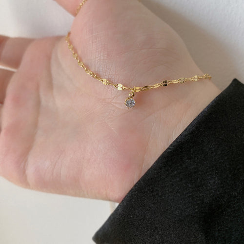 Titanium Steel Necklace for Women - Gold Layered Chain